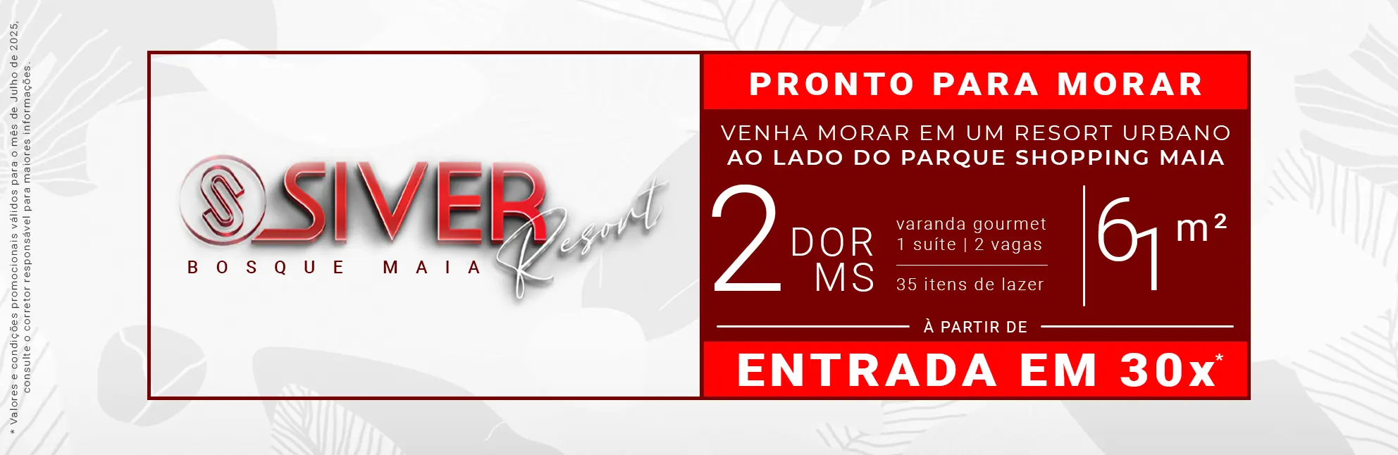 Siver Resort Bosque Maia | Condições promocionais para apartamento de 58m² | Entrega em Dezembro de 2024 | Financiamento Caixa Siver Resort Bosque Maia | Condições promocionais para apartamento de 58m² | Entrega em Dezembro de 2024 | Financiamento Caixa